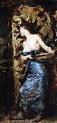 Julius LeBlanc Stewart Femme Mi-Nue Spain oil painting artist
